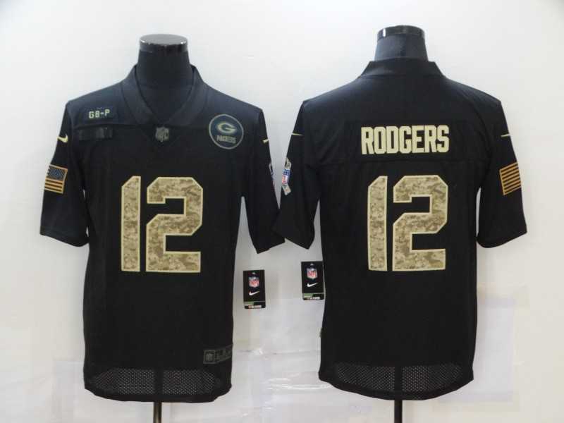 Nike Packers 12 Aaron Rodgers Black Camo 2020 Salute To Service Limited Jersey,We sell and wholesale Nike Packers 12 Aaron Rodgers Black Camo 2020 Salute To Service Limited Jersey on line form chian!
